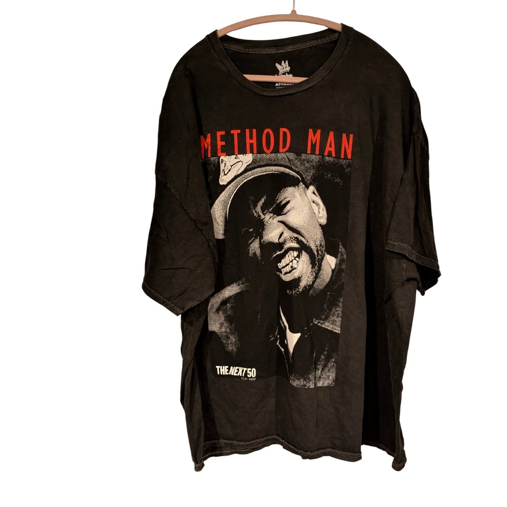 Method Man Graphic T Shirt Legends‎ Apparel 50th Anniversary Hip Hop 3XL